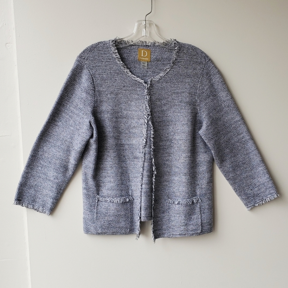 Damask Fringed Jacket